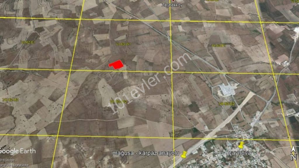 Residential Zoned Plot For Sale in Çayırova, Iskele