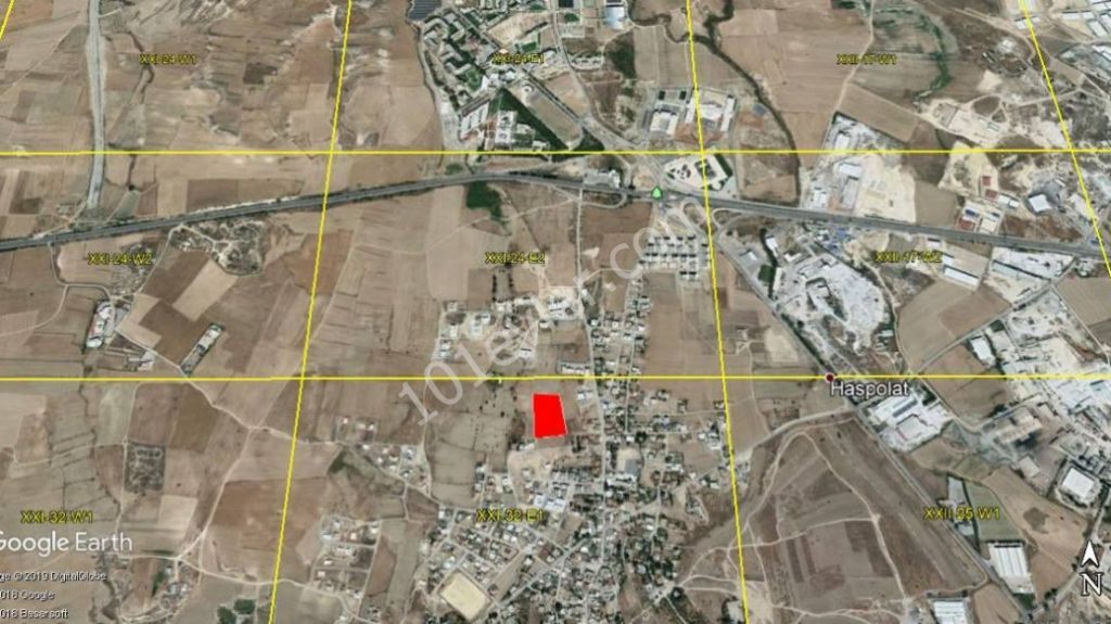 Residential Zoned Plot For Sale in Haspolat, Nicosia