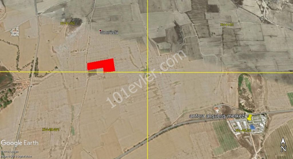 Field For Sale in Sınırüstü, Iskele