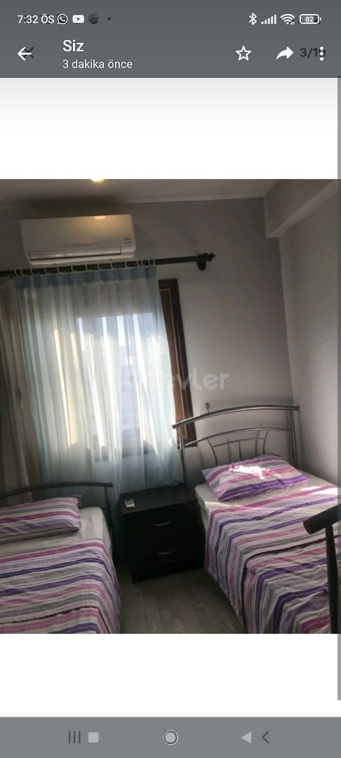 2 + 1 apartment for daily rent from Kyrenia central owner ** 