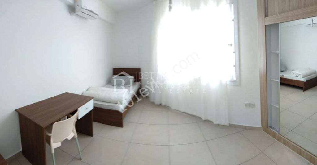 Girne merkezde kiralık sıfır full eşyalı 2+1 daire!