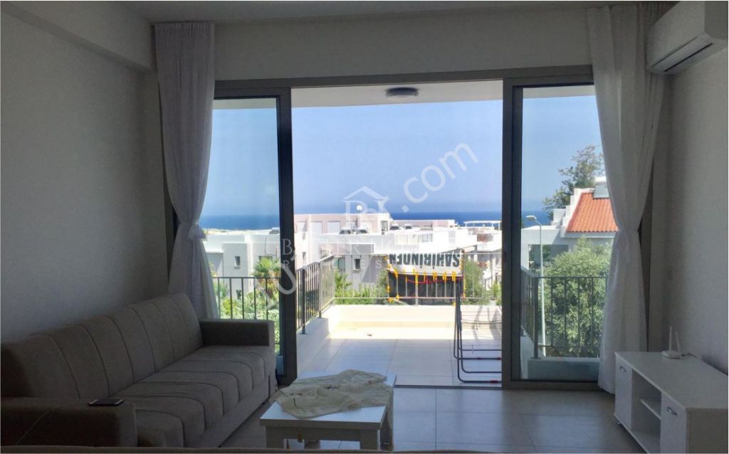 GİRNE ALSANCAK'DA SİTE İÇERİSİNDE SATILIK 2+1 FULL EŞYALI DAİRE