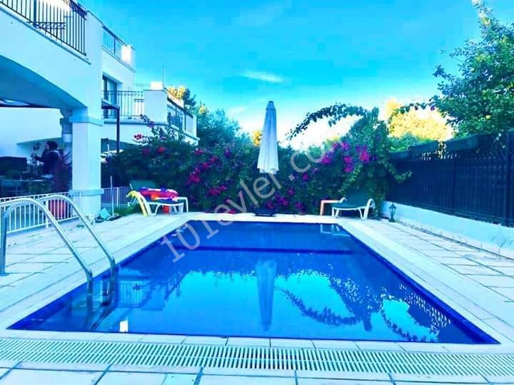 Girne doğanköy de havuzlu kiralık villa 3+1