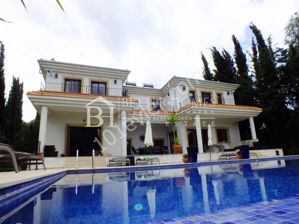 5+2 ULTRA LUXURY VILLA FOR SALE WITH TURKISH COB IN KYRENIA EDREMIT ** 