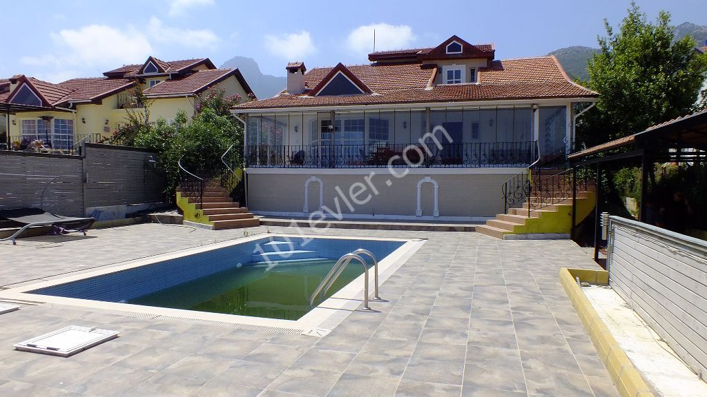 3+1 DETACHED HOUSE FOR SALE IN KYRENIA ÇATALKÖY ** 