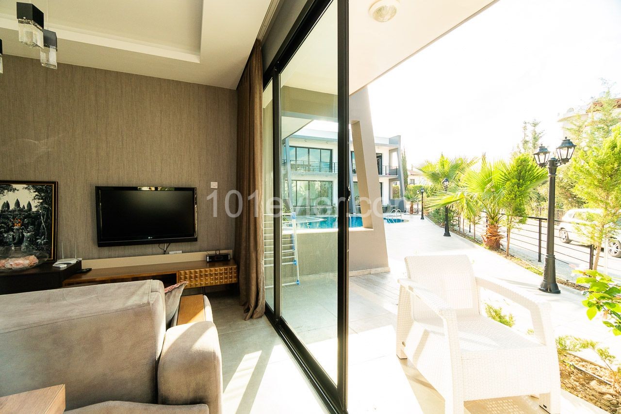 1 + 1 Apartment for Sale in Kyrenia Lapta Without Furniture (55,000 Stg) with Furniture (58,000 Stg ** 