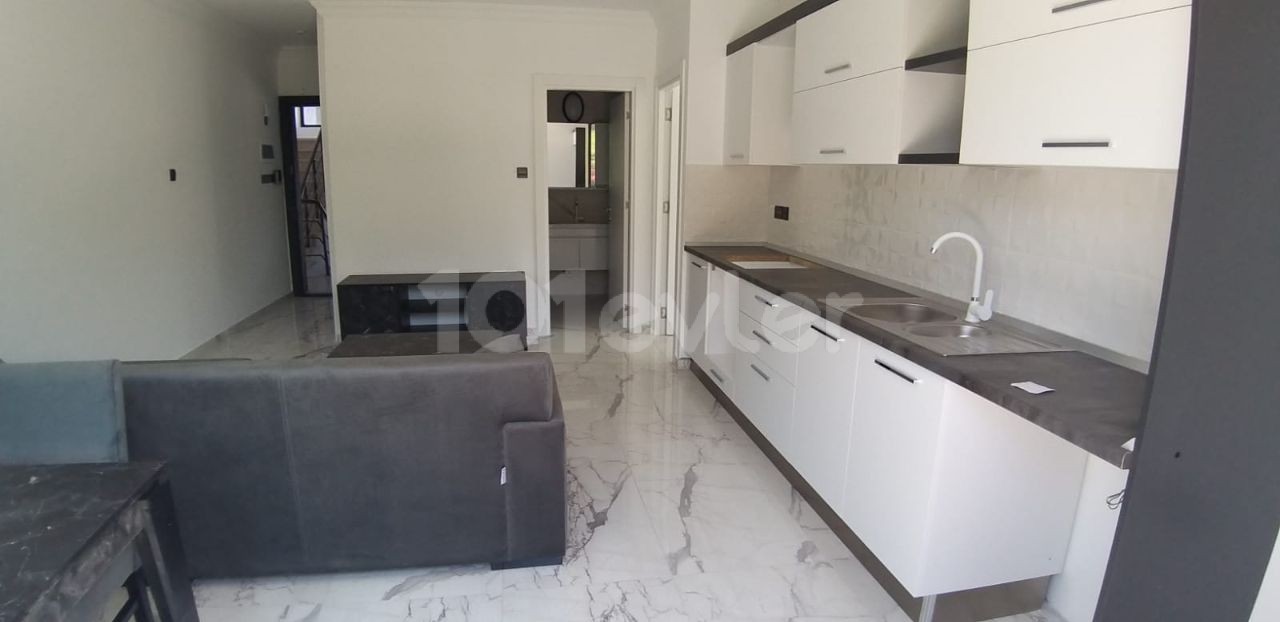 1+1 Fully furnished apartments for rent in Karaoglanoglu district ** 