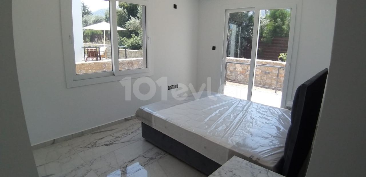 1+1 Fully furnished apartments for rent in Karaoglanoglu district ** 