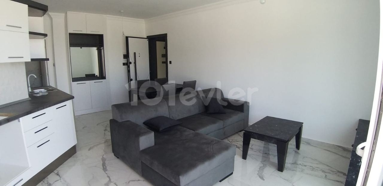 1+1 Fully furnished apartments for rent in Karaoglanoglu district ** 