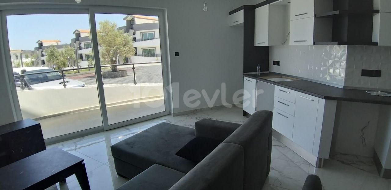 1+1 Fully furnished apartments for rent in Karaoglanoglu district ** 