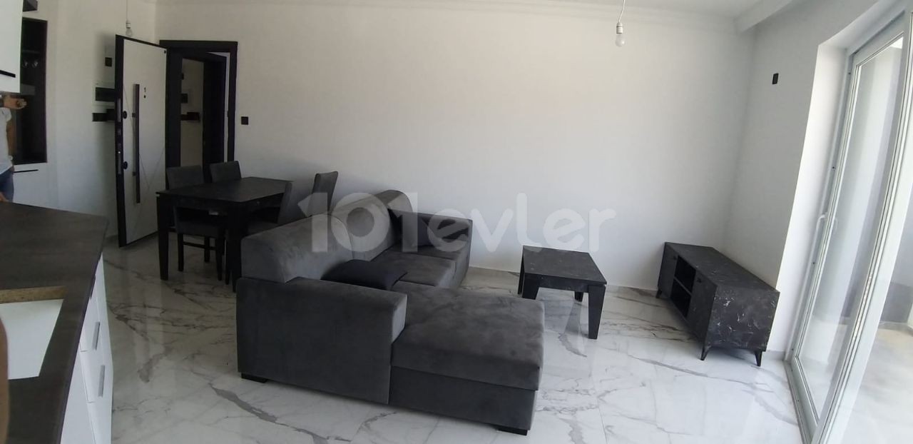 1+1 Fully furnished apartments for rent in Karaoglanoglu district ** 