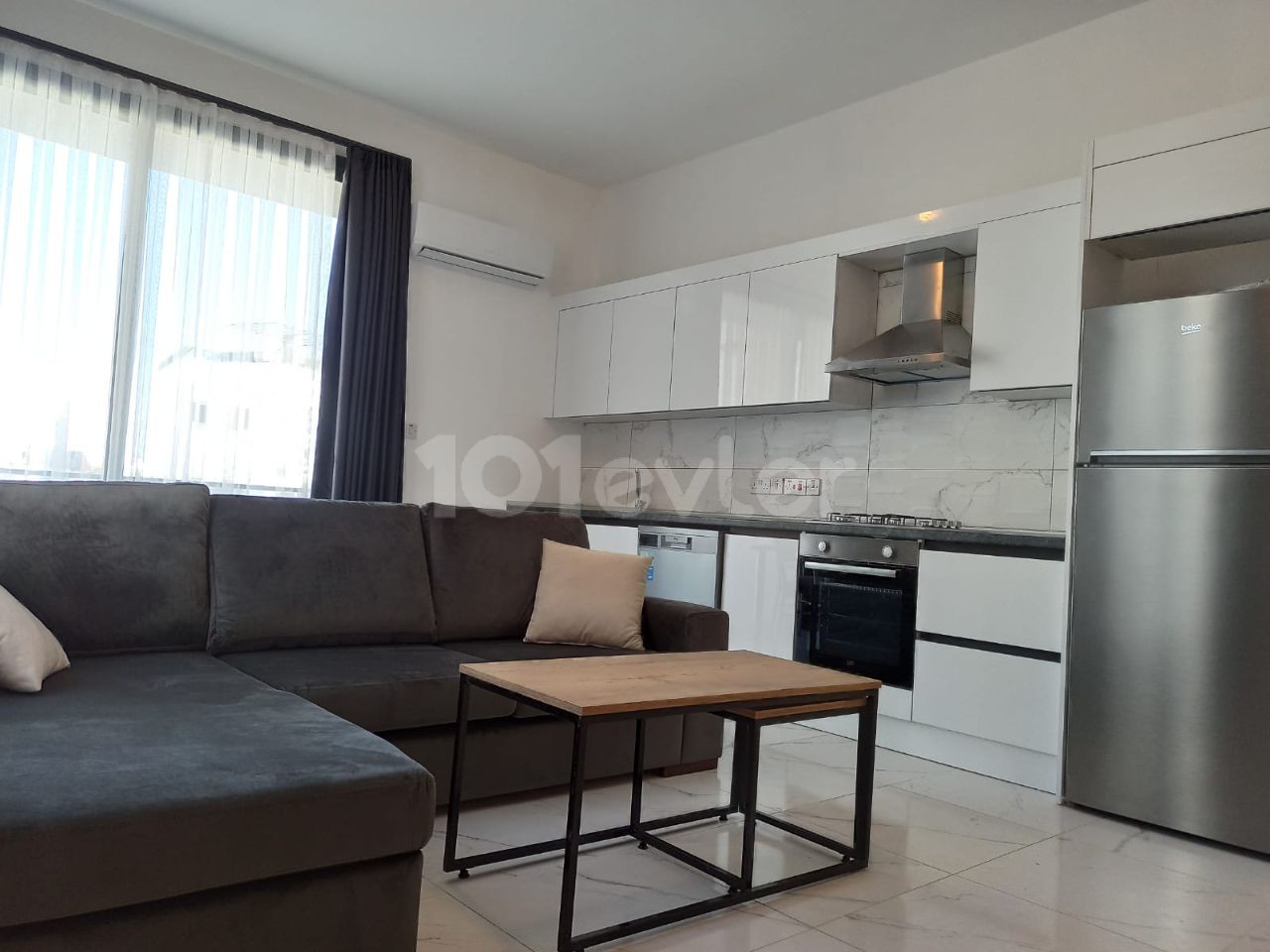 2 BEDROOM SALON ZERO ULTRA LUXURIOUS FURNISHED FLAT FOR RENT IN KKTC GIRNE ALSANCAK