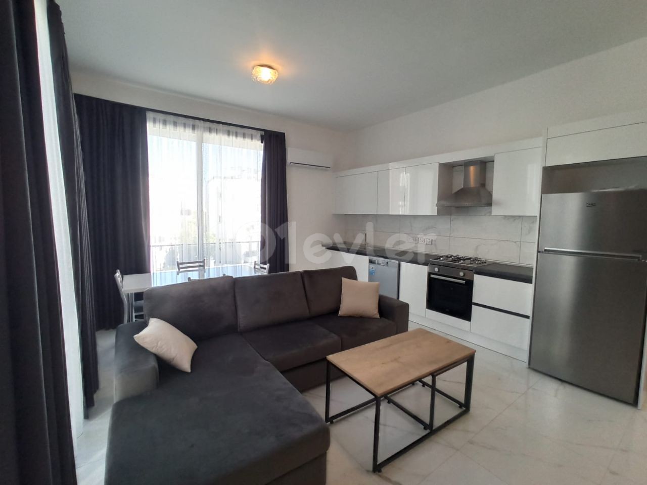 2 BEDROOM SALON ZERO ULTRA LUXURIOUS FURNISHED FLAT FOR RENT IN KKTC GIRNE ALSANCAK