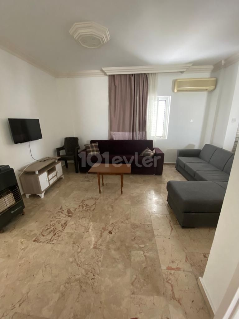 Perfect 3+1 fully furnished flat for rent in the center of Kyrenia.