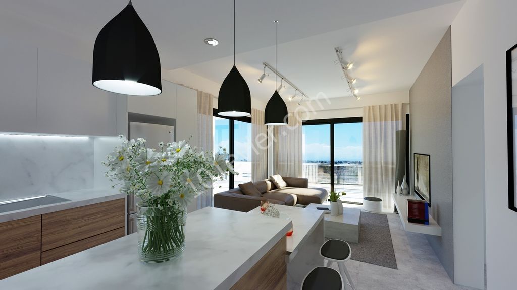 LUXURIOUS  MODERN TWO BEDROOM APARTMENTS - KUMSAL, NICOSIA