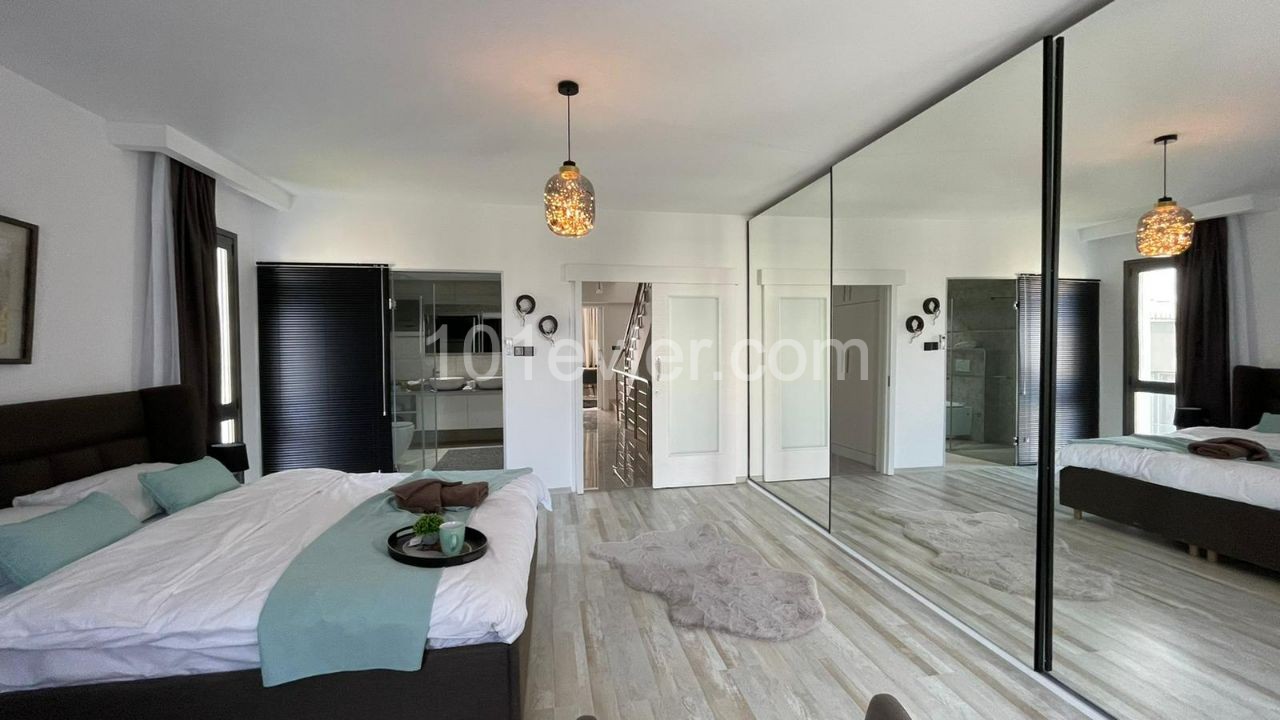 LUXURY TRIPLEX THREE BEDROOM DETACHED-HOUSES IN KARAOĞLANOĞLU