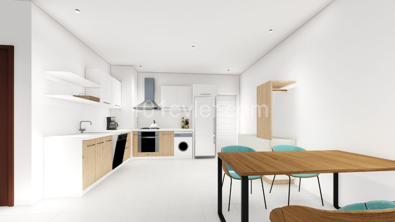 TURKISH TILTE TWO BEDROOM APARTMENT READY TO MOVE IN