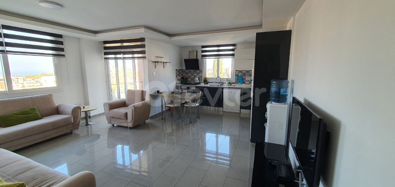 2+1 Fully Furnished Flat for Rent in the Center of Kyrenia Available as of September 1