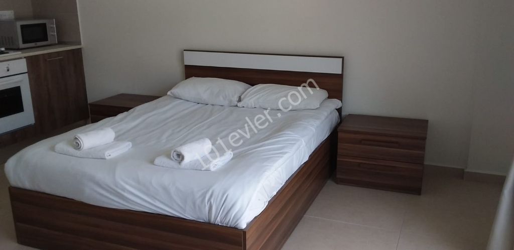 İskele / Long Beach' de, kiralık 1+0 daire.