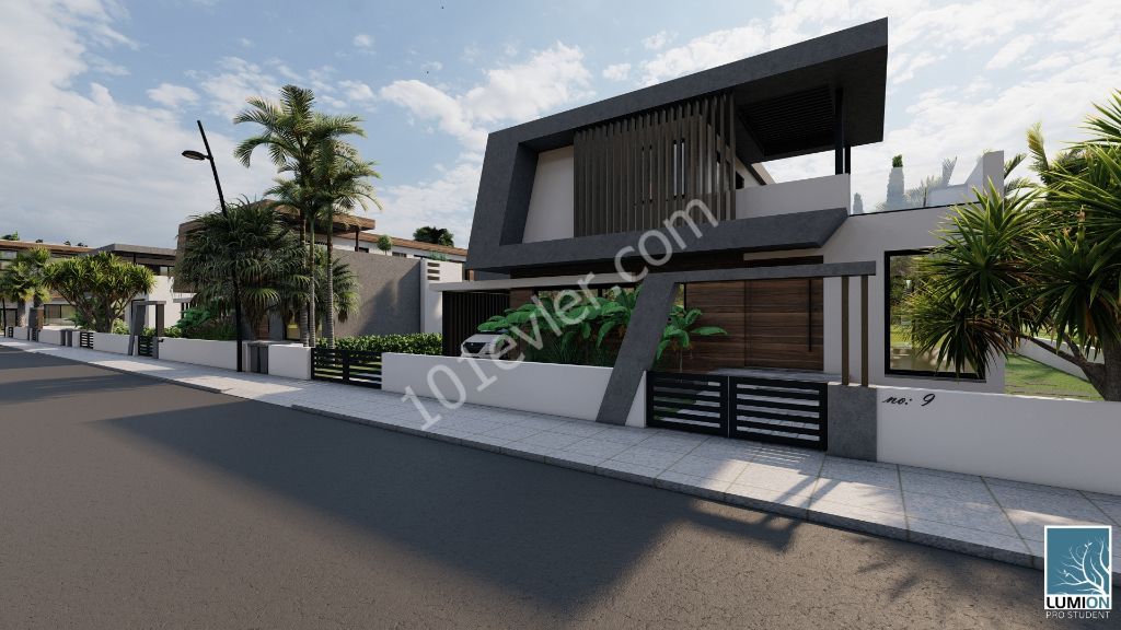 A limited number of private pool villas project in the New Boğaziçi district. ** 