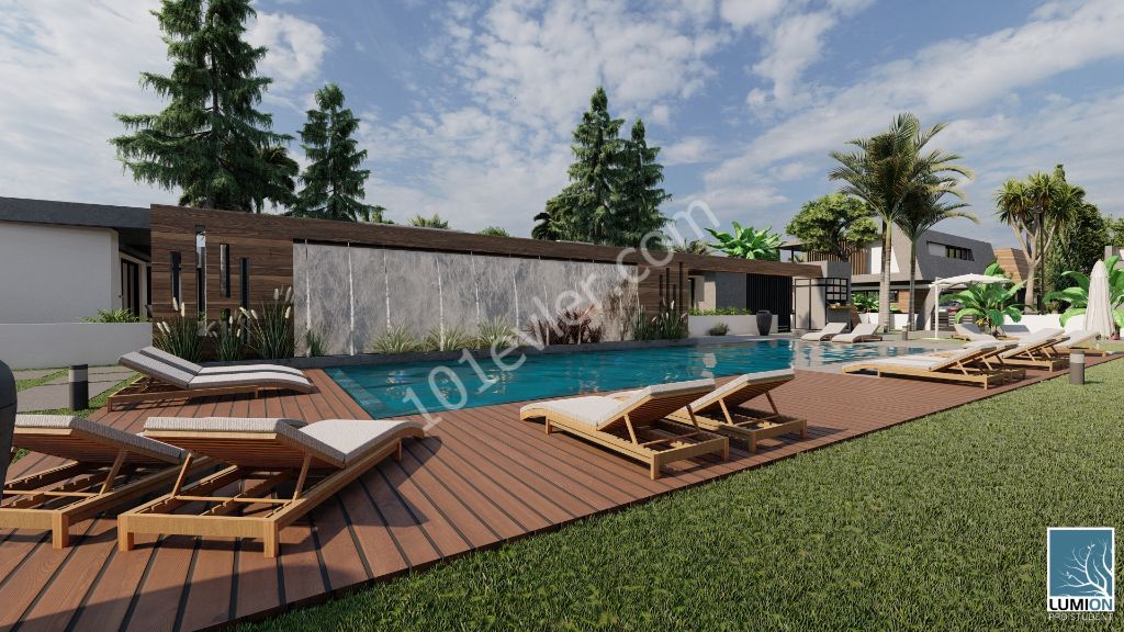 A limited number of private pool villas project in the New Boğaziçi district. ** 