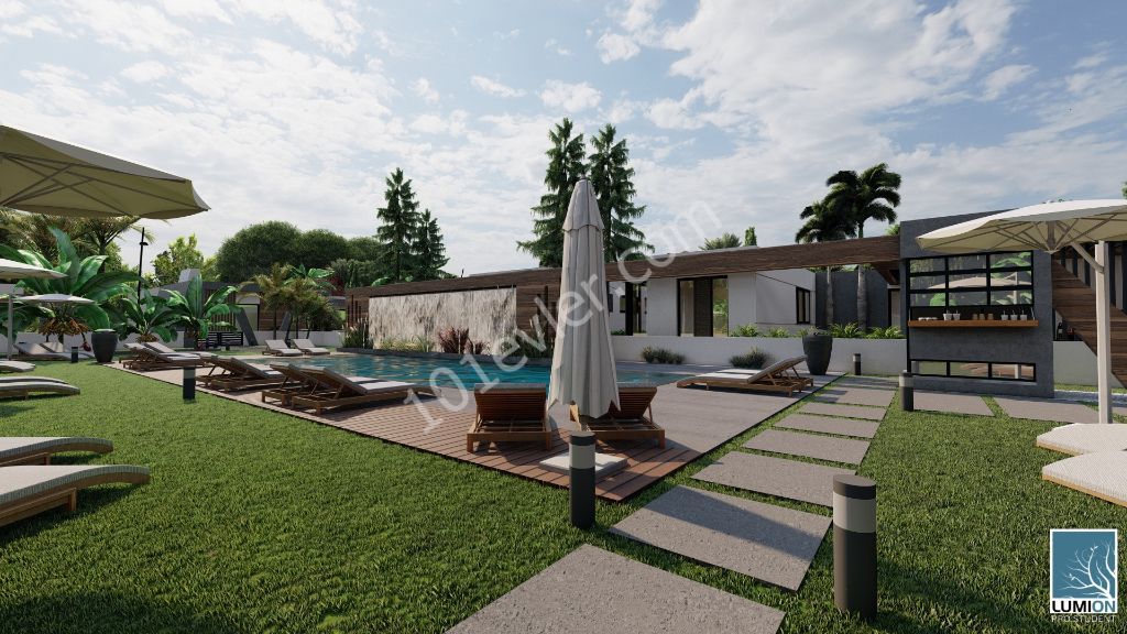 A limited number of private pool villas project in the New Boğaziçi district. ** 