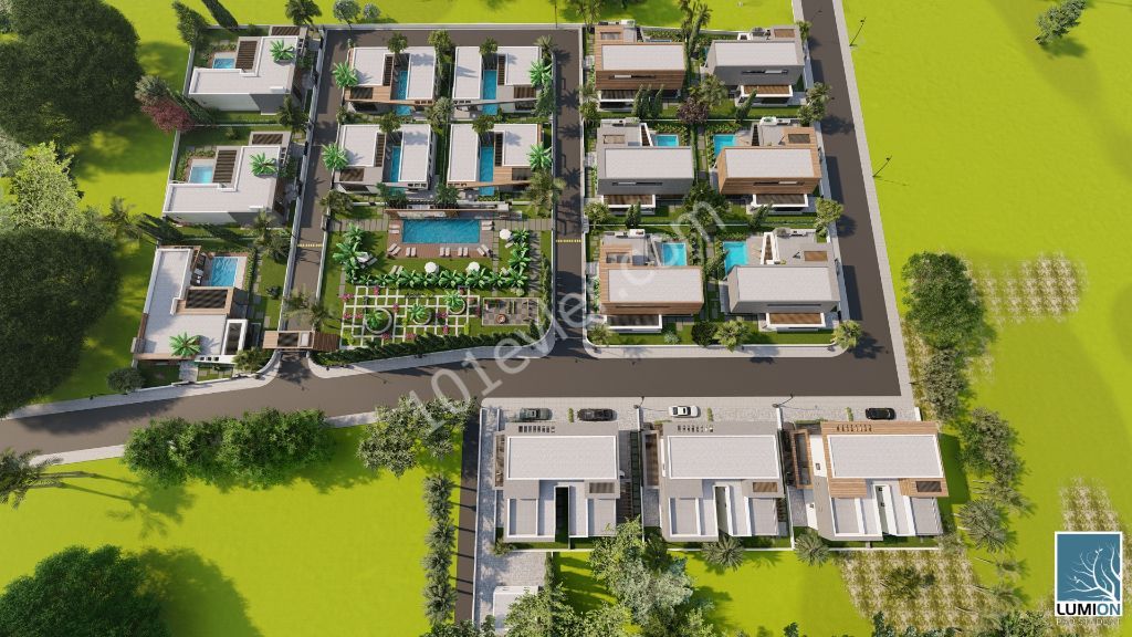 A limited number of private pool villas project in the New Boğaziçi district. ** 