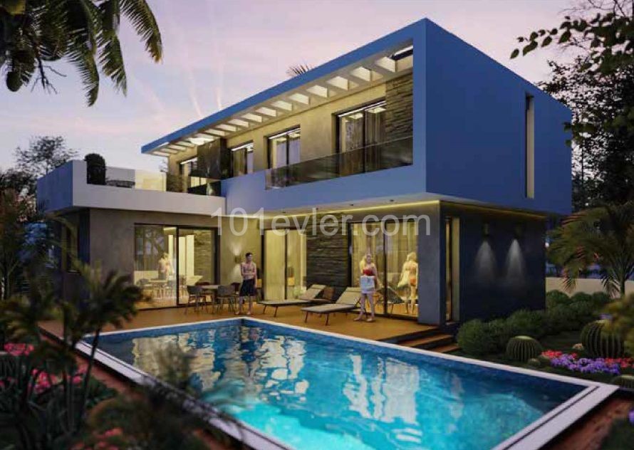 Villa with pool, designed with MODERN architecture. ** 
