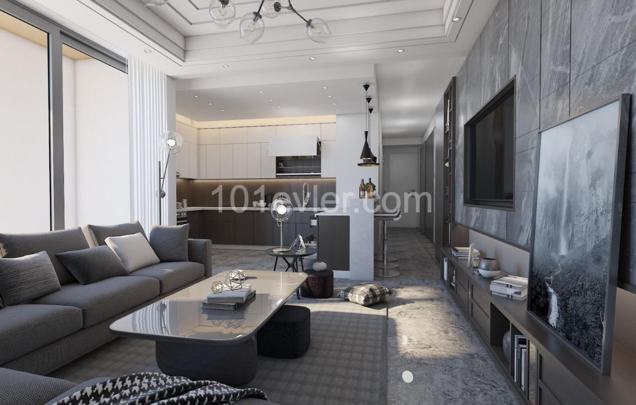 90m² LUXURIOUS apartments. 30% down payment + 1 year interest-free maturity. ** 