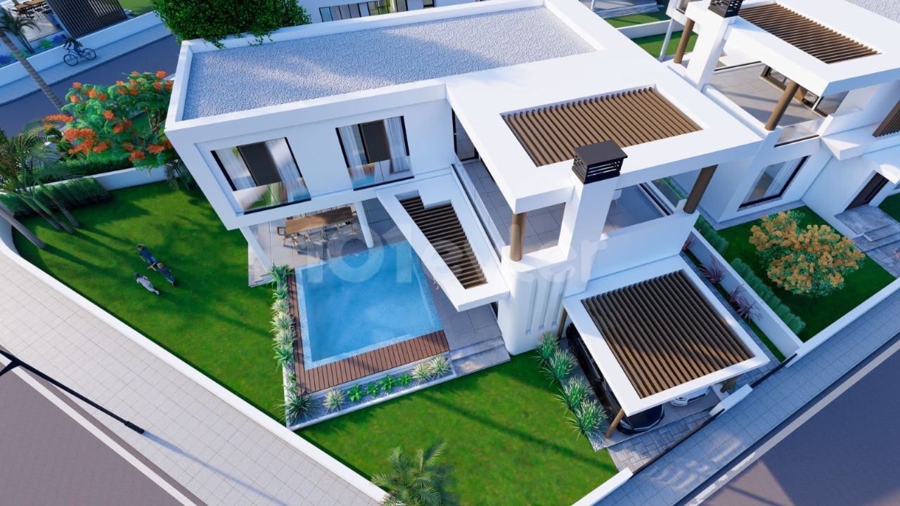 HAVUZLU Tam Müstakil Villa - %30 ön peşinatla satış başladı