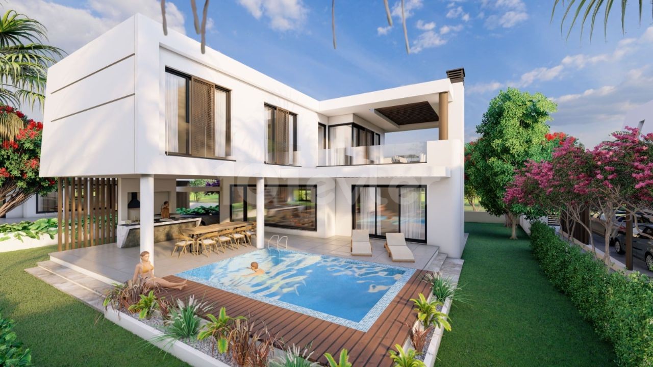 HAVUZLU Tam Müstakil Villa - %30 ön peşinatla satış başladı