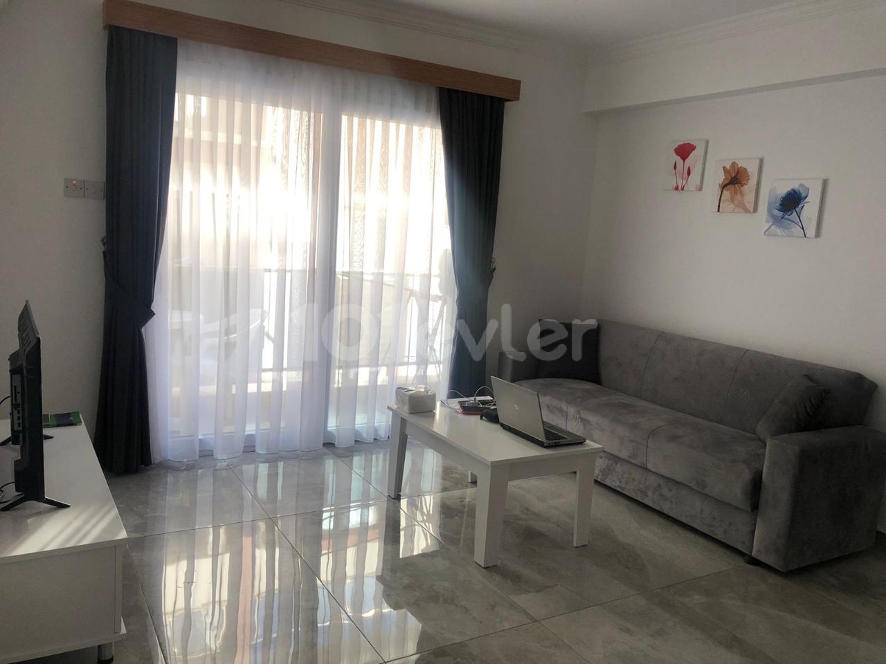 İskele Long Beach'te Kiralık 1+1 Daire