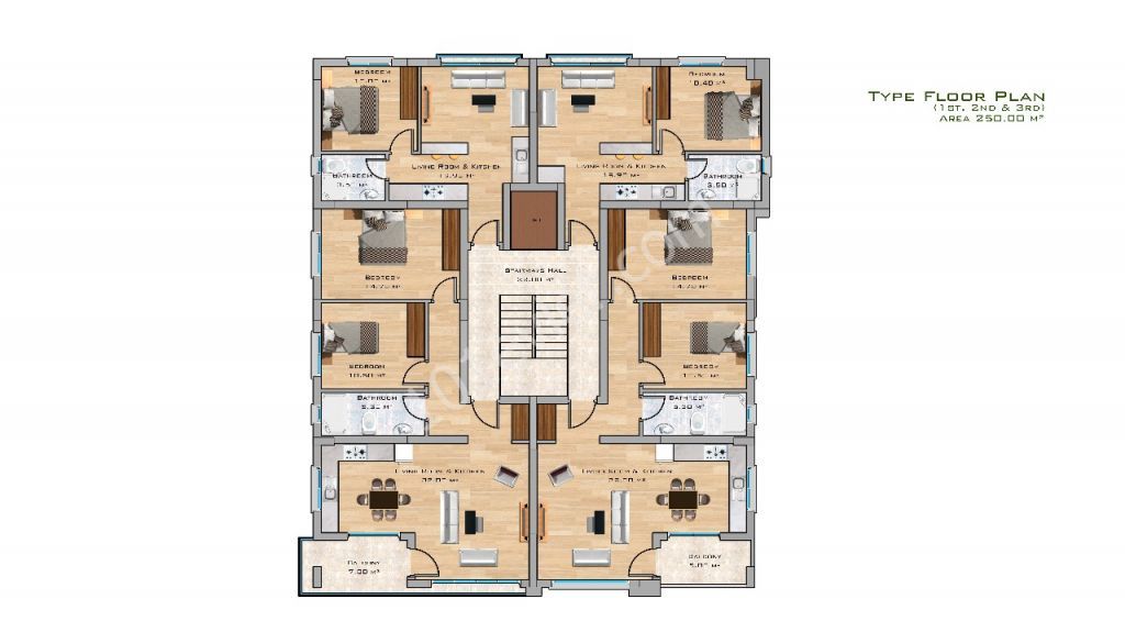 Flat For Sale in Gülseren, Famagusta