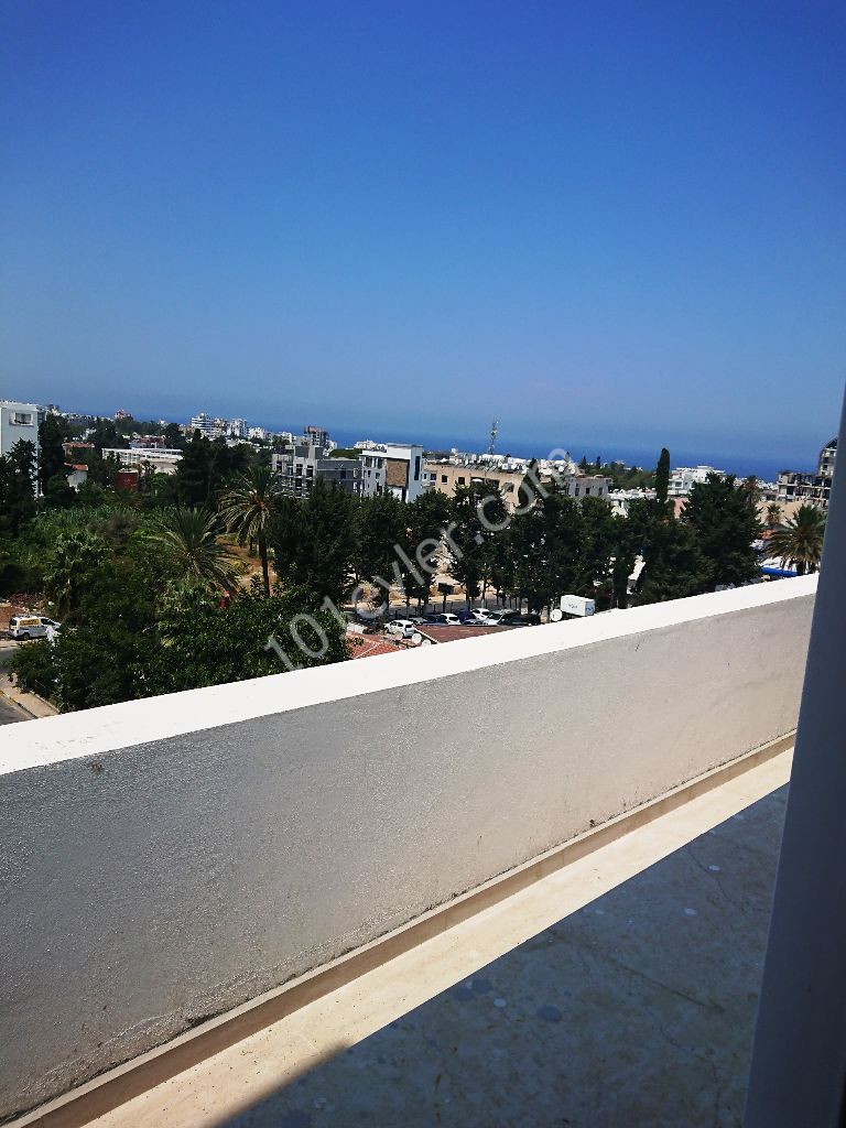 FURNISHED Penthouse Apartment FOR SALE with 2+1 Mountain and SEA Views in A Quality Elevator Building in Kyrenia Central ** 
