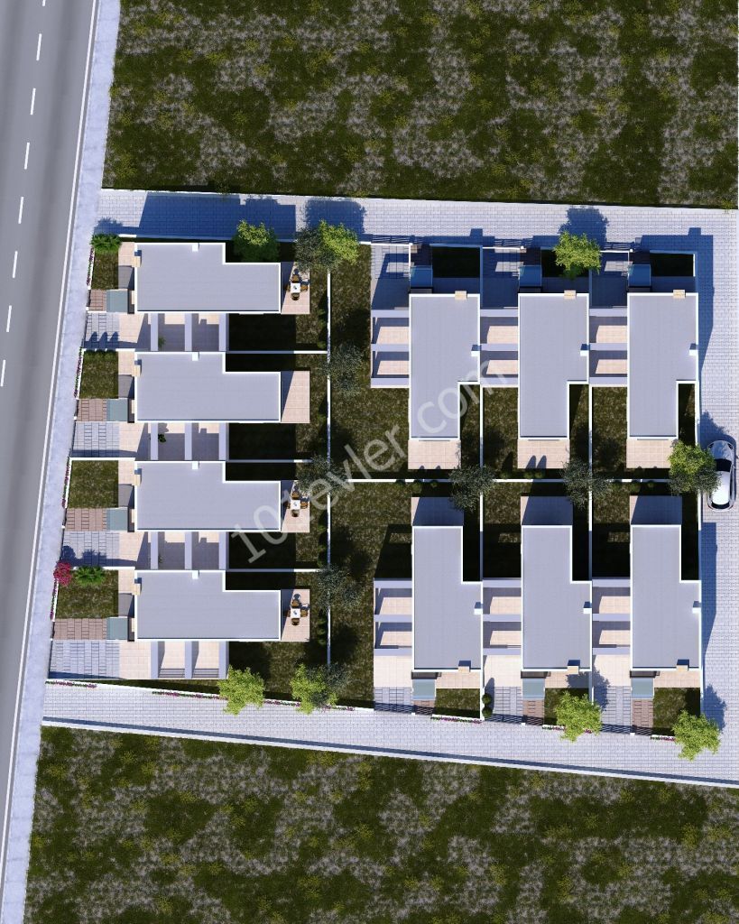 2+1 Twin Villas for Sale in Ozankoy 105,000Stg. starting from prices! ** 