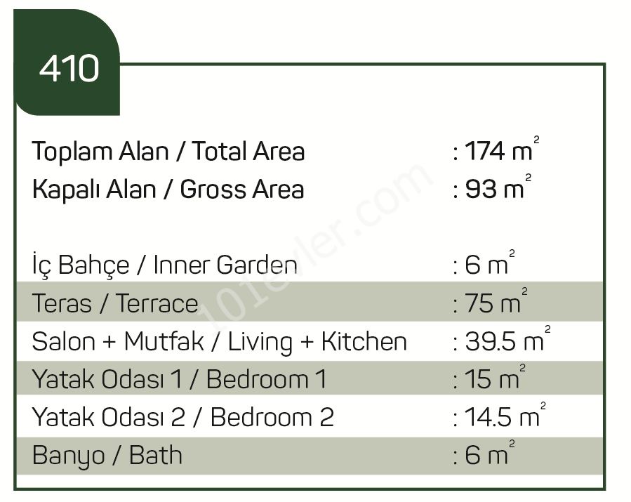 квартира Продается in Girne Merkez, Кирения