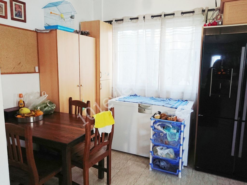 SHOCK IS DISCOUNTED!!! 80,000 Stg! 4+1 Large Well-Maintained Penthouse with Large Terraced Fireplace for Sale in Kyrenia Central ** 