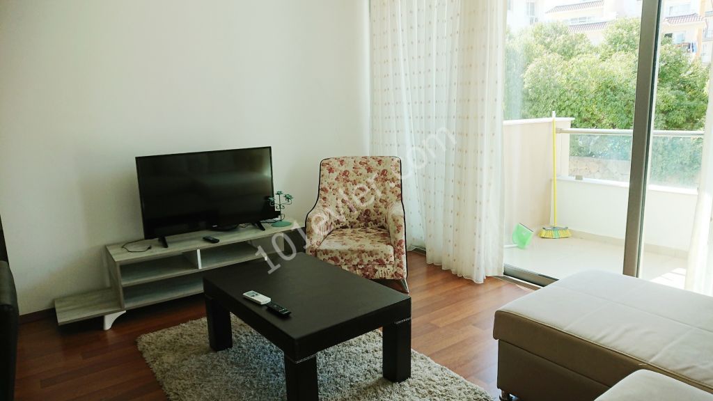 Girne Yeni Liman Bölgesi'nde 7/24 Güvenlikli Rezidansta Lüks 2+1 Kiralık Daire! 