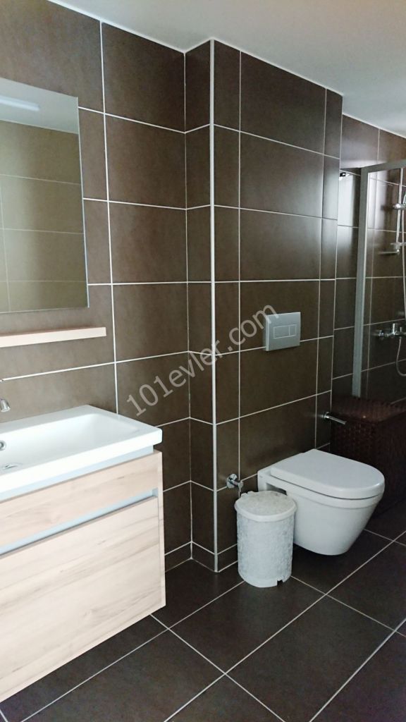 Girne Yeni Liman Bölgesi'nde 7/24 Güvenlikli Rezidansta Lüks 2+1 Kiralık Daire! 