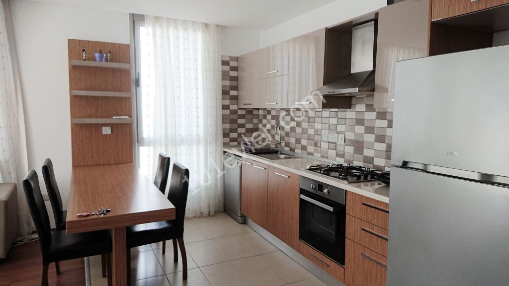 Girne Yeni Liman Bölgesi'nde 7/24 Güvenlikli Rezidansta Lüks 2+1 Kiralık Daire! 