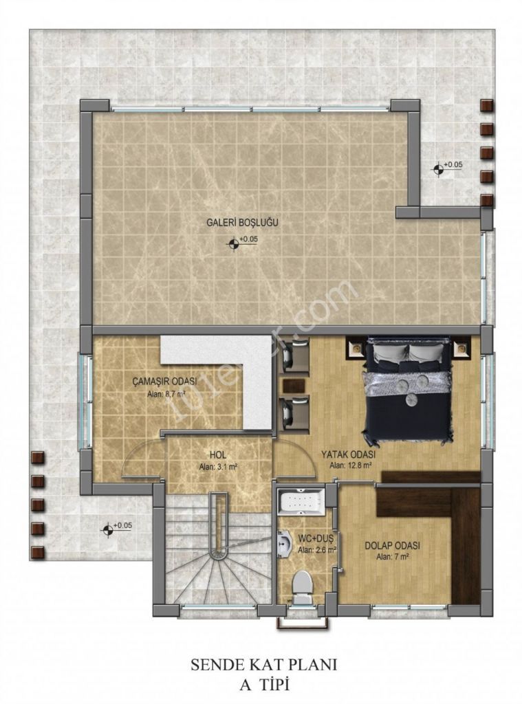 5+1 Triple Llogara Villas In Kyrenia Ozanköy 199,000 Stg.Startpreise! ** 