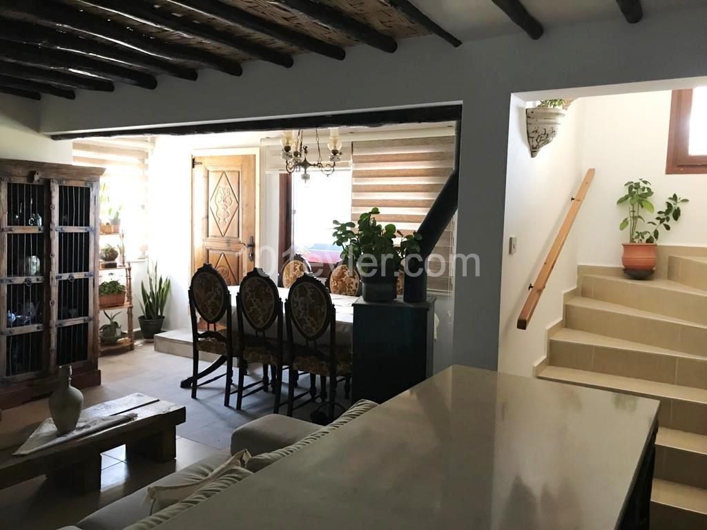 3+1 Duplex Apartment for Rent with a Terrace with Jacuzzi, On a Site with a Sports Area with an Authentic Architectural Communal Pool at the Foot of the Karmi Mountain! ** 