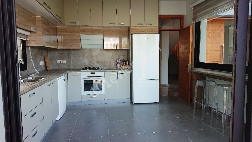 Modern Villa FOR SALE in Çatalköy with 4 + 1 Private Pool in Nature! ** 