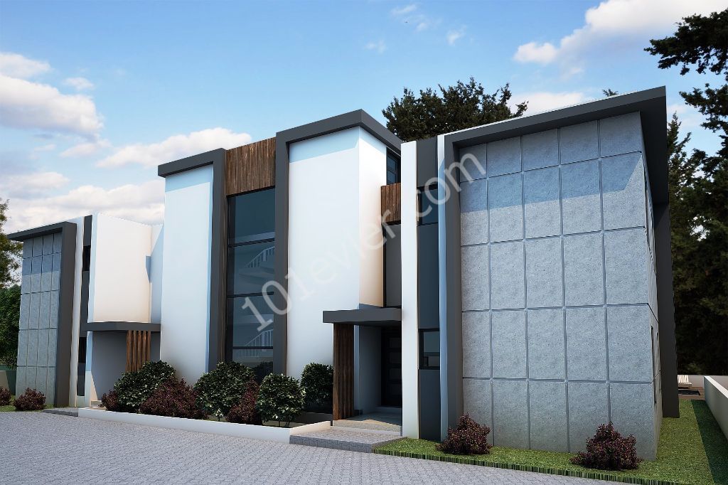 Luxury Apartment - Twin Villas and Detached Villas in the High-Altitude Area of Alsancak Yeşiltepe with Flexible Payment Plans! ** 