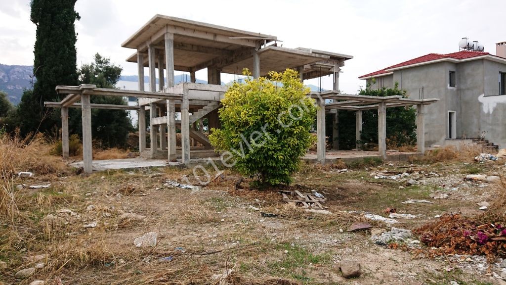 ساختمان ناتمام برای فروش in Çatalköy, گیرنه