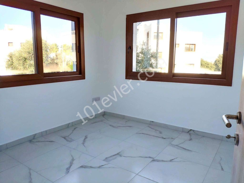 1+ 1 TURKISH TITLE DEED Apartment FOR SALE in Ozankoy with a Ground Floor Garden with Mountain and Sea Views! ** 