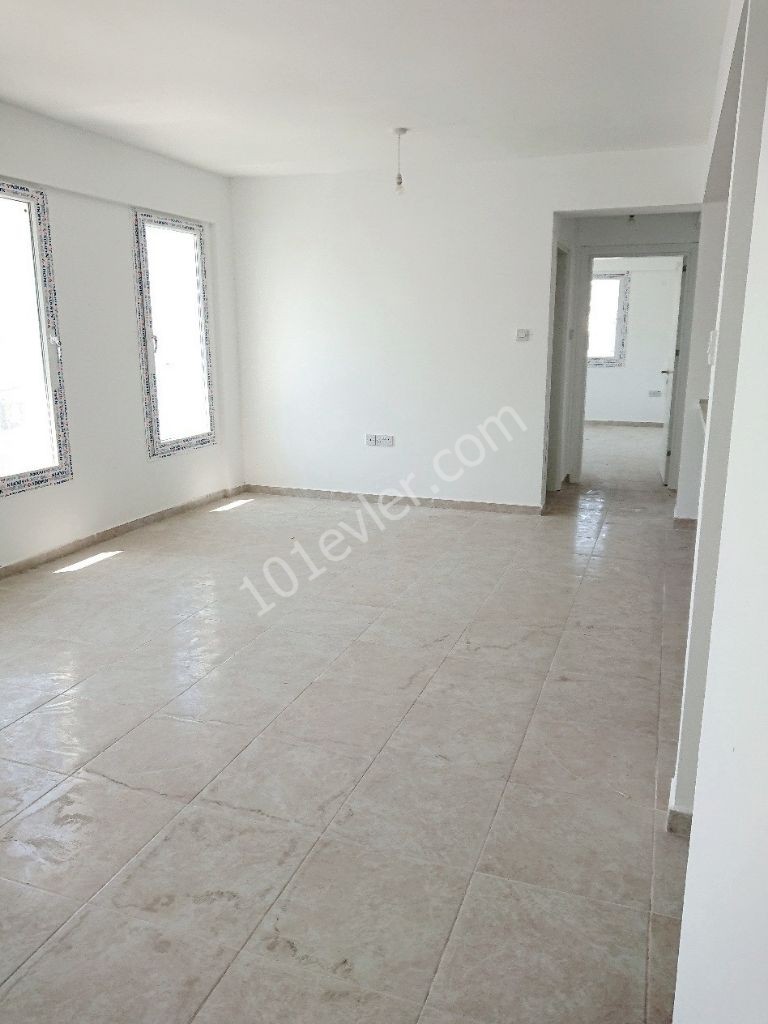 A Spacious 3 + 1 Apartment for Rent with a view of the Mountains and the Sea in a New Elevator Building in the Center of Kyrenia! **  ** 