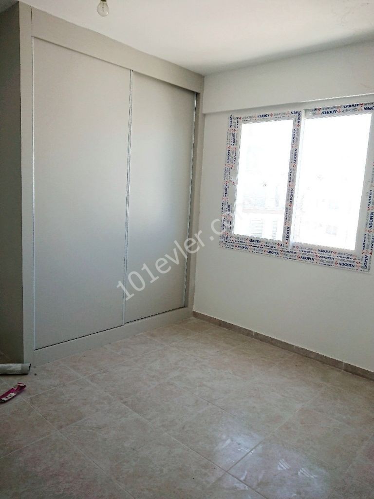 A Spacious 3 + 1 Apartment for Rent with a view of the Mountains and the Sea in a New Elevator Building in the Center of Kyrenia! **  ** 