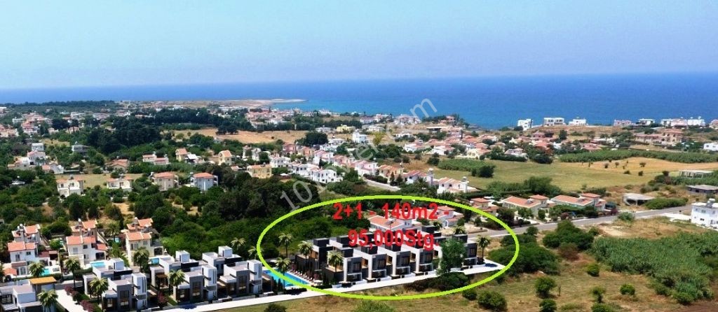 140m2 2 + 1 Twin Villas in Karşıyaka at the Price of 95,000Stg. starting from Prices! ** 