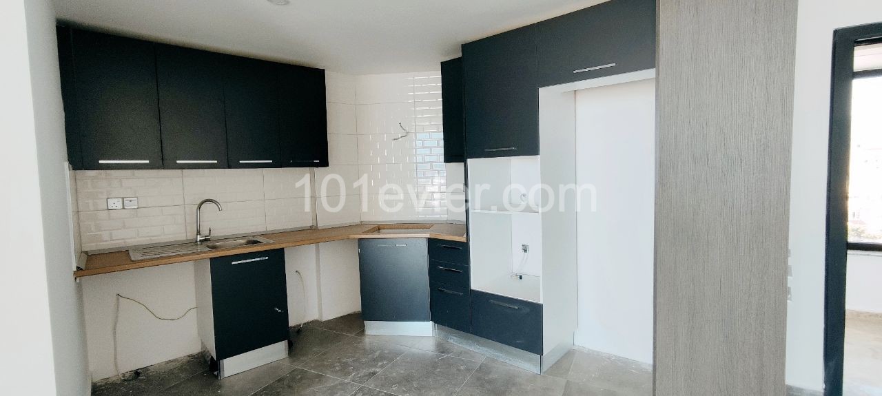 1 +1 for Rent and Sale in a Prestigious New Residence Building in a Modern Developed Area of Kyrenia Leading to the Ring Road ** 